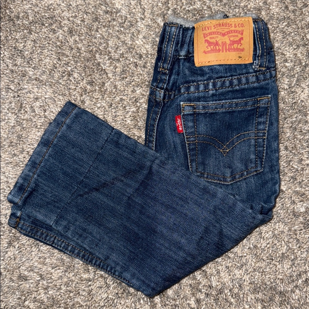 Levi's BABY Dark Blue Straight Jeans